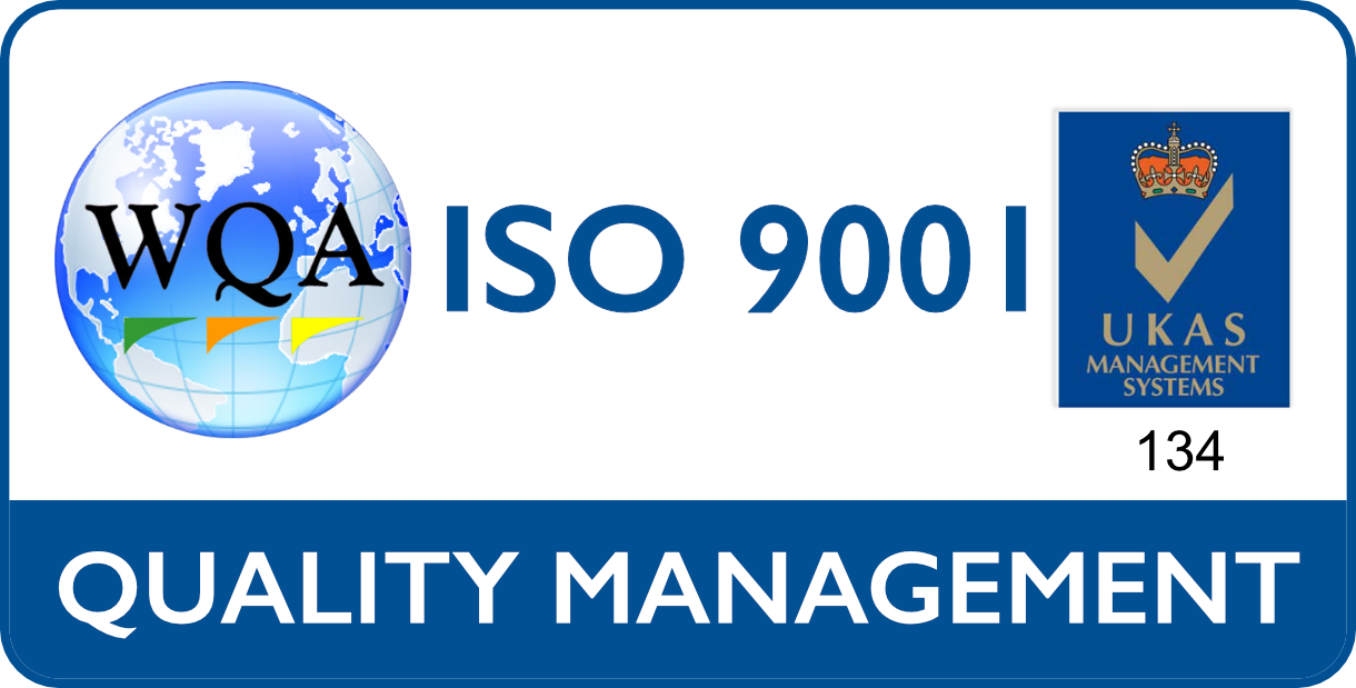 TekTroniks ISO 9001 UKAS management system logo